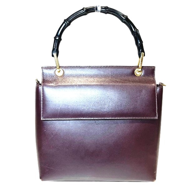 グッチ GUCCI バンブー 001 1887 バッグ ハンドバッグ レディース 【中古】