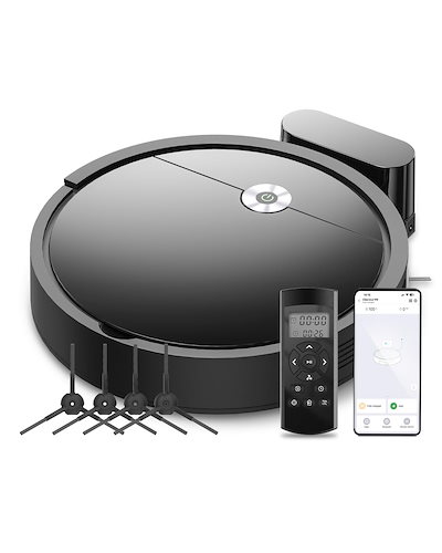 新品 ロボット掃除機 ロボット掃除機 3000pa 強力吸引 自動充電Alexa