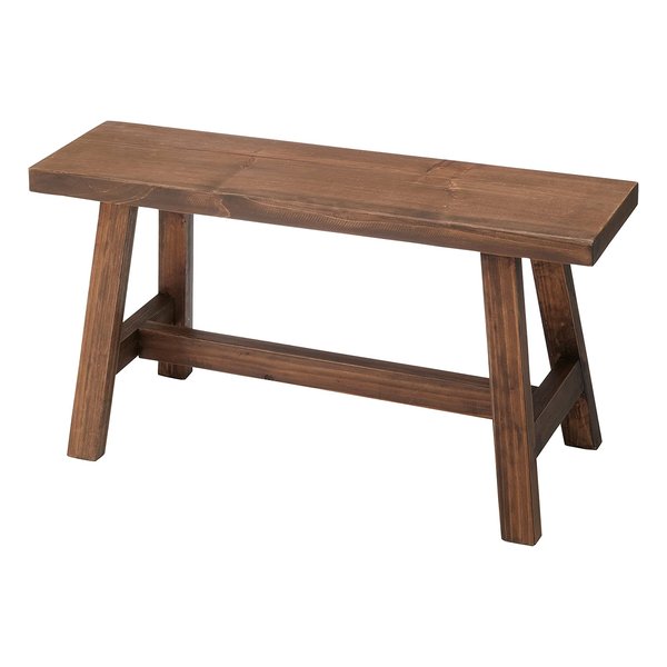 ソーレ ワイドスツール ブラウン W70×D26×H36 座面:70×20 LFS-492BR