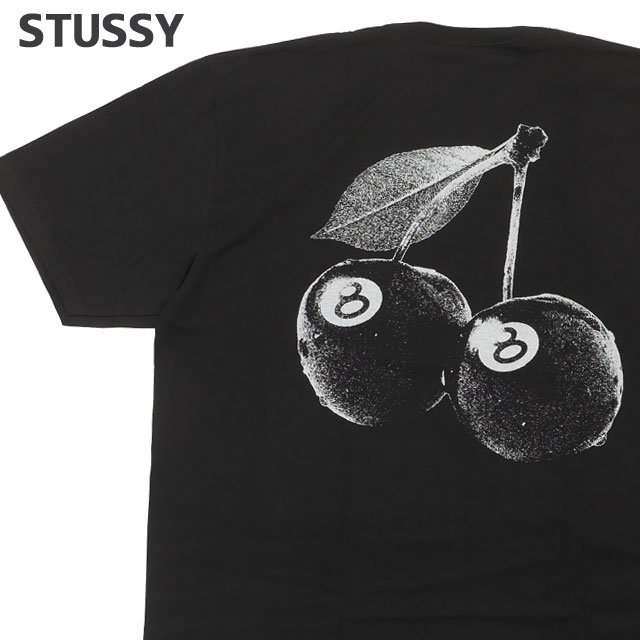 ステューシー STUSSY CHERRIES TEE スケート ストリート エイトボール ストックロゴ ストゥーシー スチューシー 200-009404-051