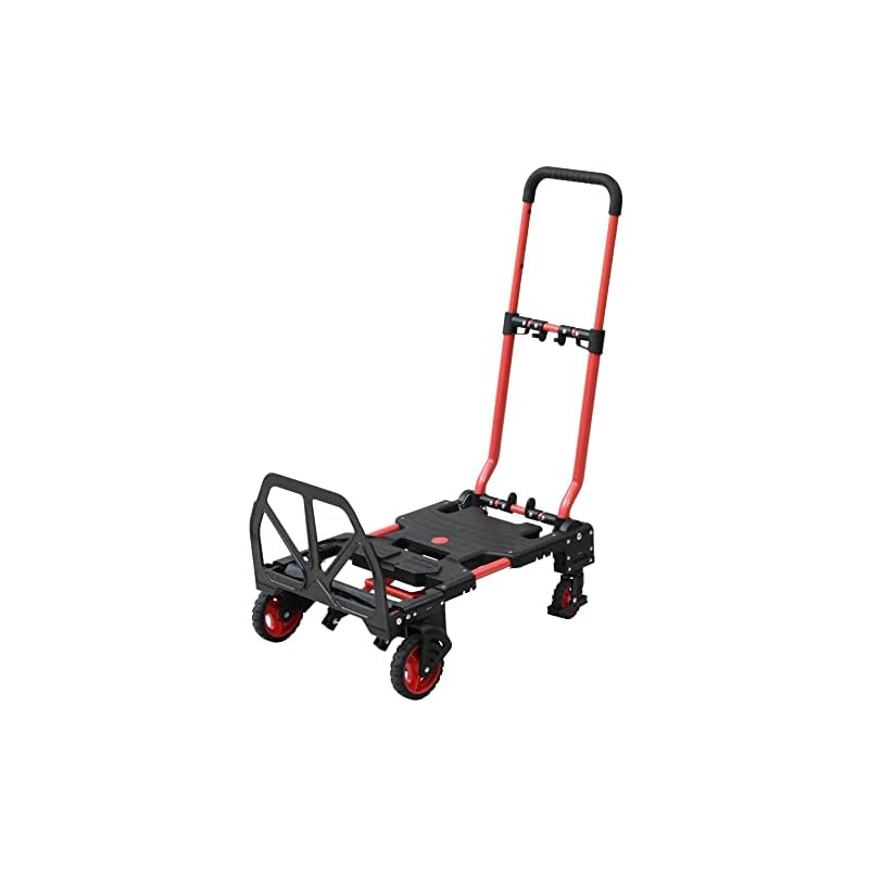 【即納】[山善] 折りたたみ 台車 2Way ハンドキャリー キャリーカート 軽量 GT-72TF4