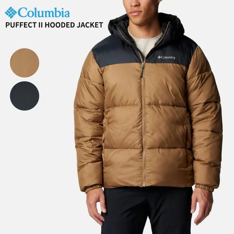 コロンビア 中綿ジャケット メンズ Columbia パフェクトIIフーデッドジャケット Puffect II Hooded Jacket WE2300 秋 冬 アウター ジャンパー 上着