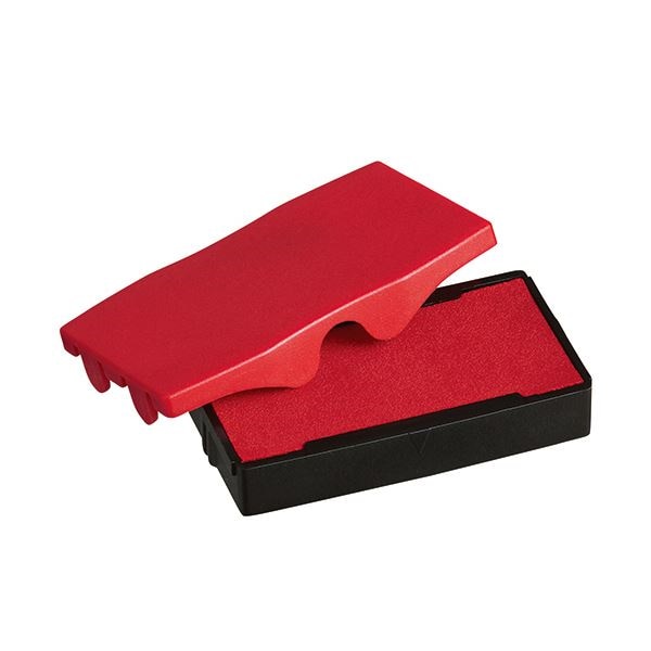 （まとめ） シャイニー スタンプ内蔵型角型印S-852専用パッド 赤 S-852-7R 1個 50セット 14,007円