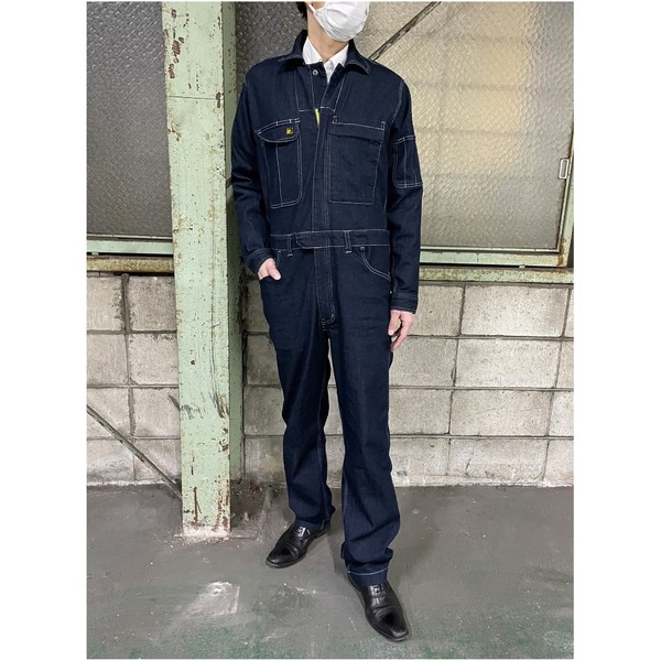 正規品 SIGNET シグネット デニム素材 長袖作業用つなぎ服 整備/DIY向け その他