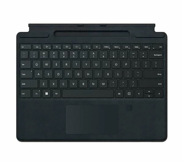 新品未使用 Microsoft Surface Pro 指紋認証センサー付き Signature キーボード ブラック 8XG-00019