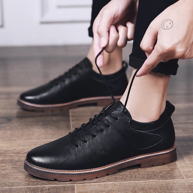 レザーシューズメンズサマーメンズビジネススーツブリティッシュカジュアルシューズトレンディシューズメン