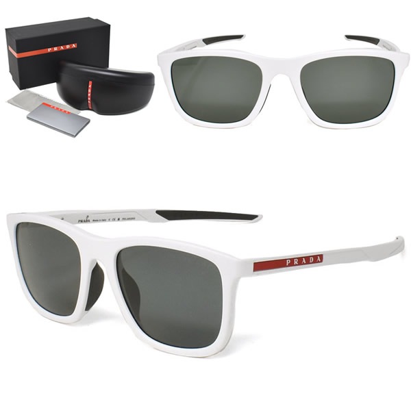 サングラス 0PS 10WSF TWK02G 54 リネア ロッサ サングラス グラサン メンズ ホワイト ポーラーダークグレー