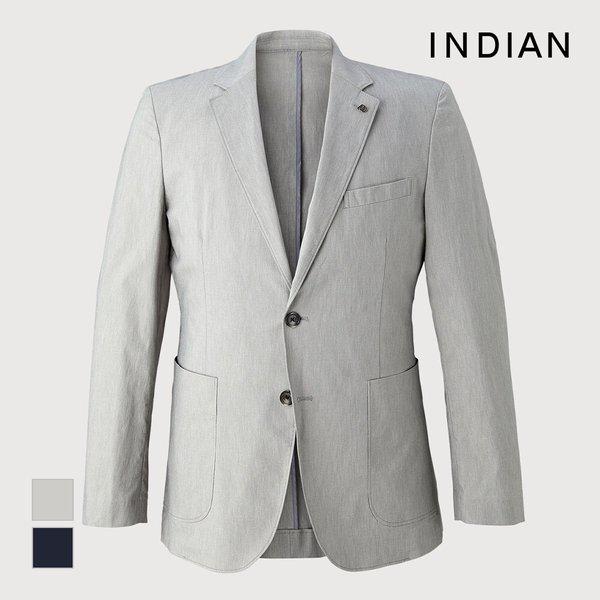[INDIAN] 綿混紡セットアップジャケット_MIUFA3M3171