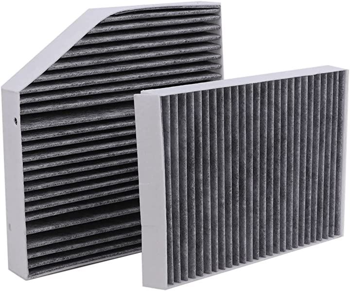 エアコンフィルター 活性炭入 内気用 外気用 メルセデスベンツ A205 C205 S205 W205 Cクラス 2014年3月～ Mercedes-Benz 社外品(2個セット)