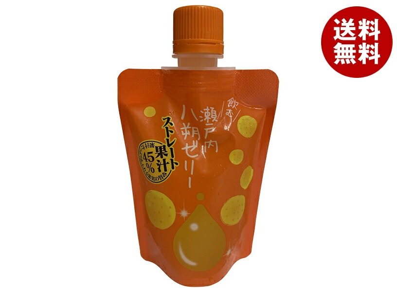 丸松 飲む瀬戸内八朔ゼリー 140g×24個入×(2ケース)
