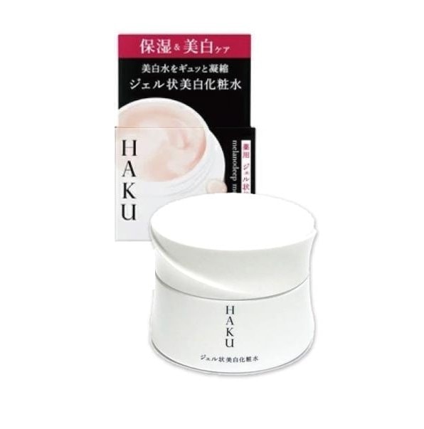資生堂 HA KU ハ ク メラノディープモイスチャー100g 薬用ジェル状美 白化粧水 乾燥 潤いキープ 保湿 メラニン抑制 シミ そばかす ニキビ 年中 男女 多機能