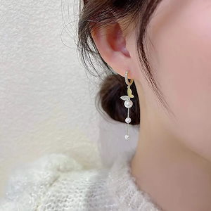 韓国 ロングピアス