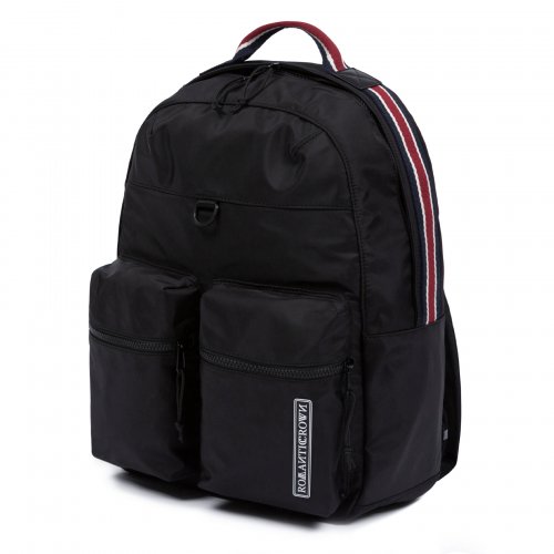 CEREMONY DOUBLE POUCH BACKPACK BLACK