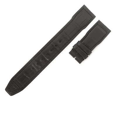 IWC IWC 腕時計パーツ 純正 クロコダイル ブラック 新品未使用 替え