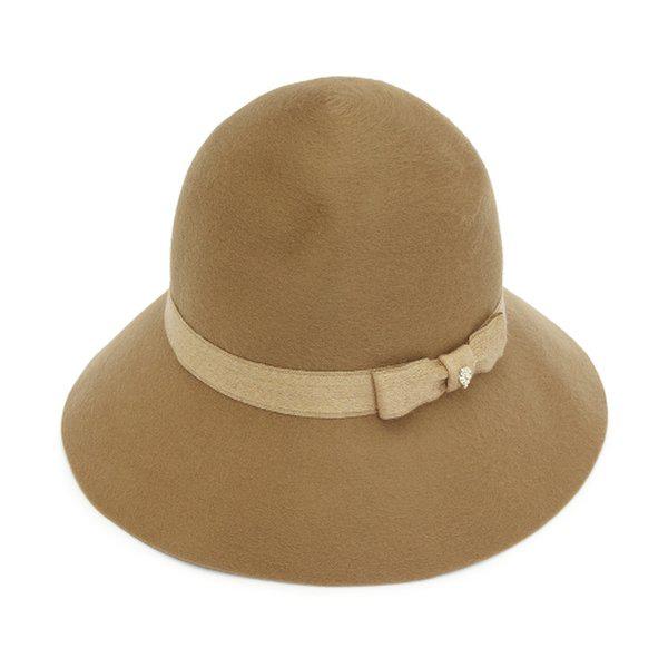 アルフレダ 9 帽子 HAT51464 CAMEL