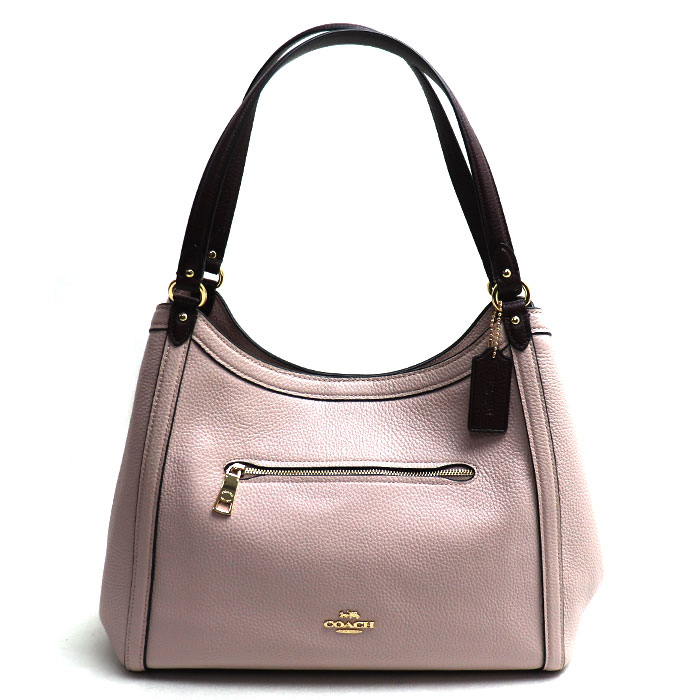 COACH コーチ クリスティ ショルダー ショルダーバッグ ウォッシュドモーヴ×クランベリー C6829IMTIY アウトレット レディース 中古 極美品