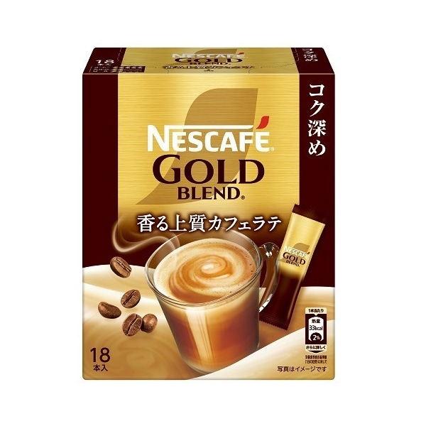 ネスカフェ ゴールドブレンド コク深めスティックコーヒー18本 126g×12 メーカー直送 7,127円