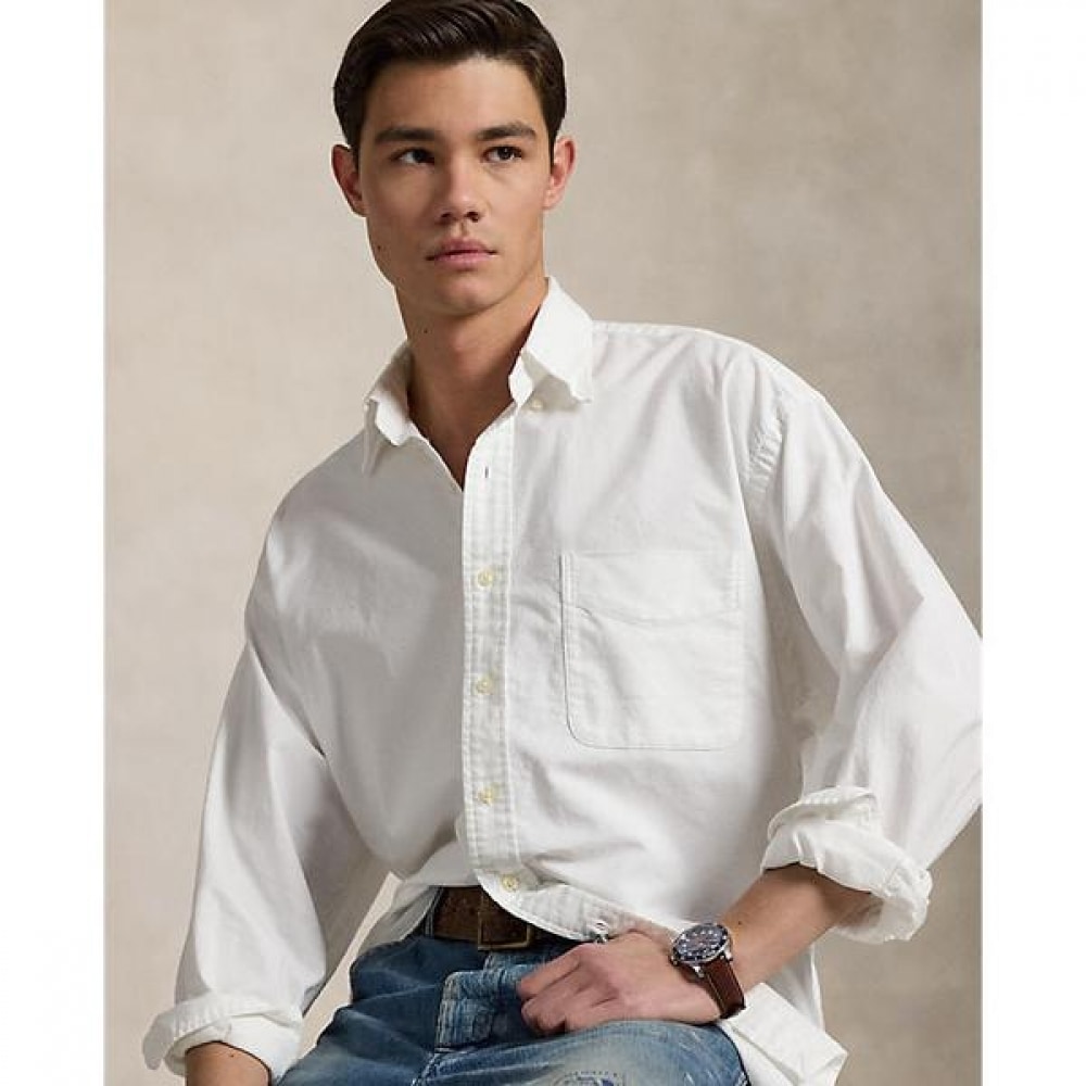 ポロ ラルフ ローレン メンズ オーガニック コットン ビッグ シャツ MNPOWOV16824250100