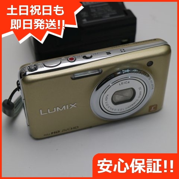 超美品 DMC-FX77 ゴールド Panasonic LUMIX デジカメ 134 8,547円