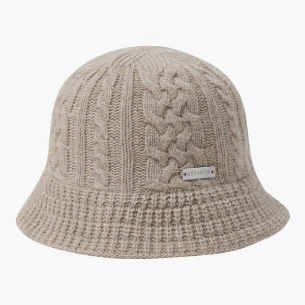 帽子 NQJ QP322WCP91-BEG 女性 ニット帽/BEIGE