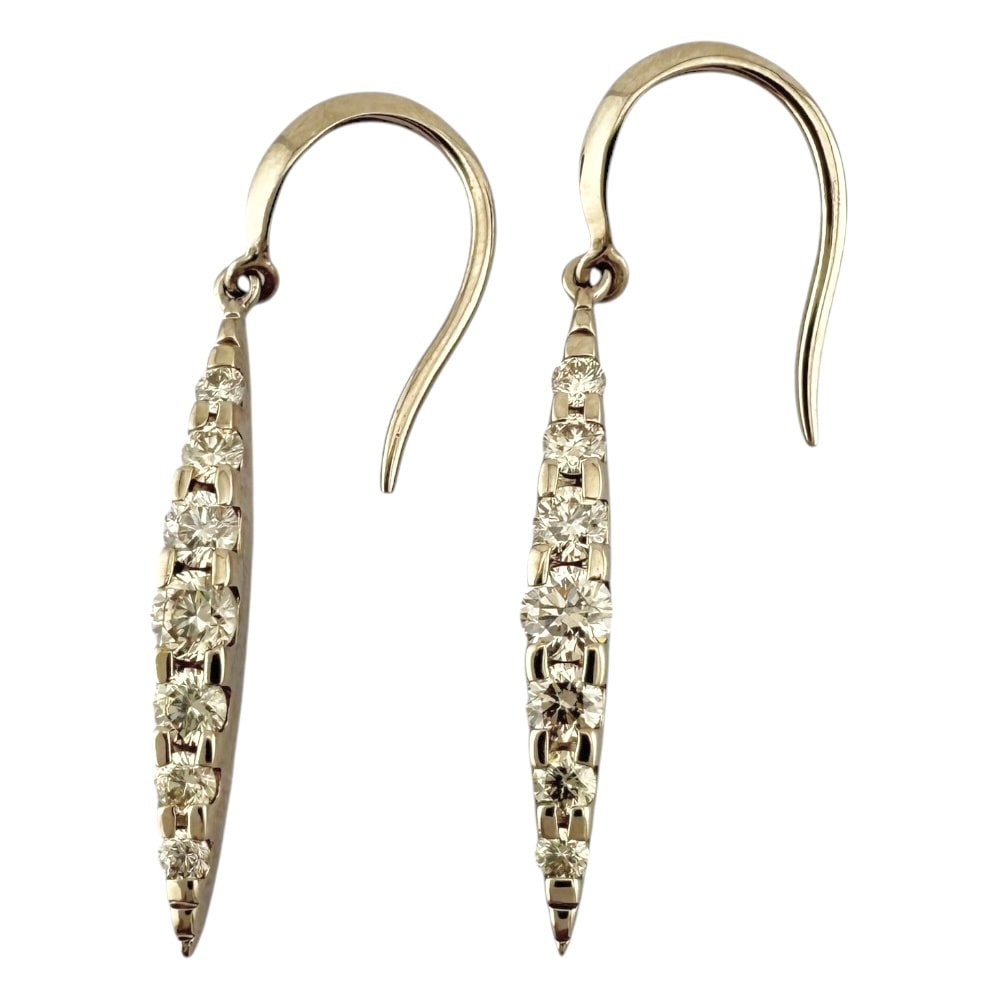 カシケイ ネイキッド ピアス 18金 K18ゴールド ダイヤモンド KASHIKEY 中古 美品