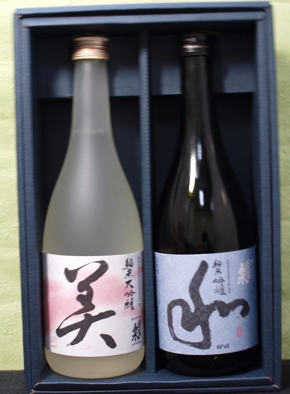 限定蓬莱泉純米大吟醸美（び）と和（わ）のセット美（び）と和（わ）720ＭＬ2本詰合せ美との和セット