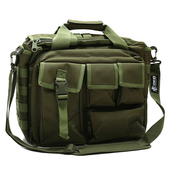 ミリタリー バッグ ブリーフケース メンズ レディース ビジネスバッグ pcバッグ ハンドバッグ ショルダーバッグ 2WAY かっこいい おしゃれ 無地