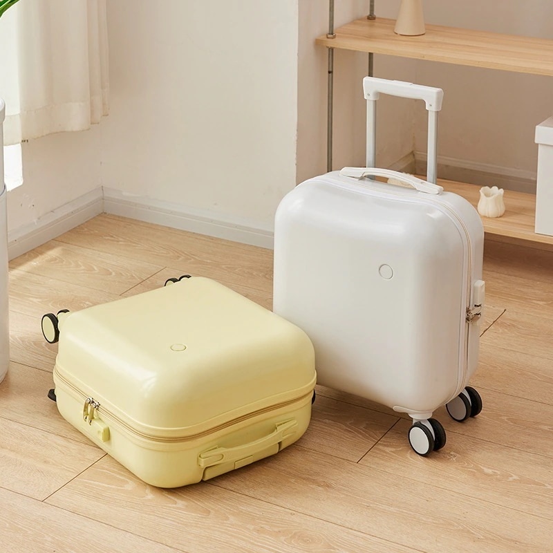 新型ラゲージ小型18インチスーツケースユニバーサルホイール男性女性搭乗可能