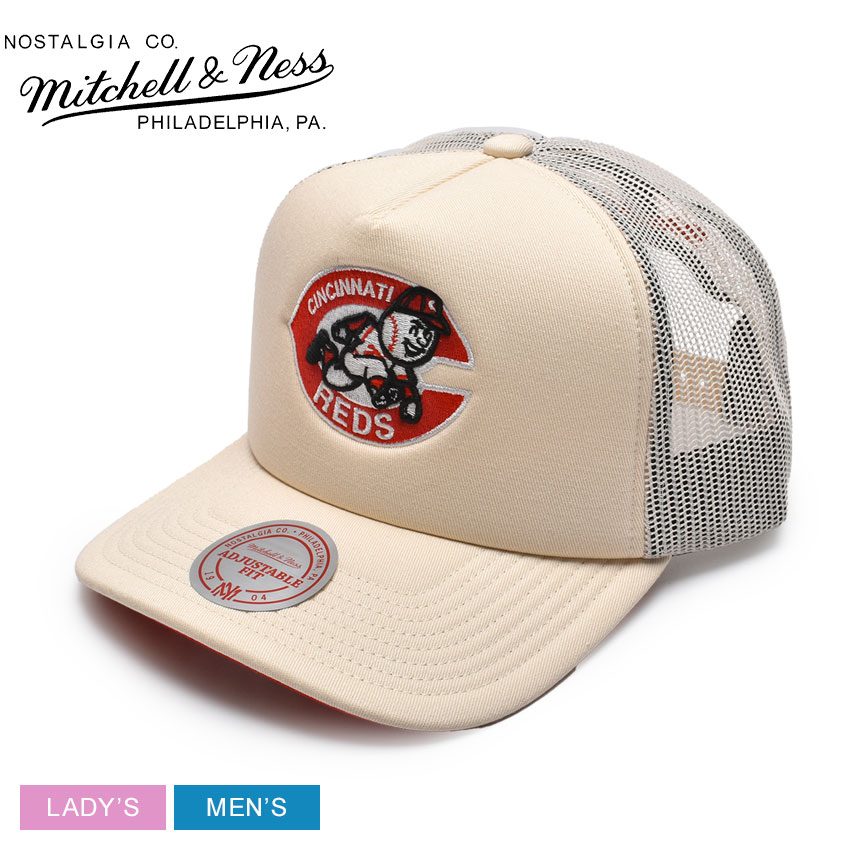 MLB EVERGREEN TRUCKER COOP REDS HHSS6490-CREYYPPPOFWH レディース メンズ キャップ 帽子 シンシナティ・レッズ 野球 チーム ロゴ