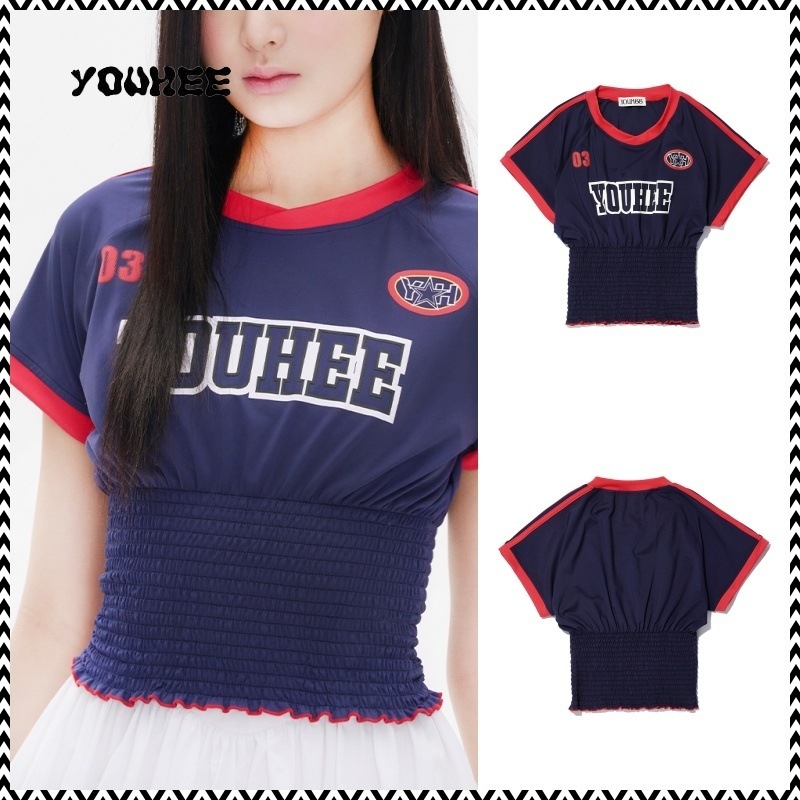 YOUHEE GRAPHIC TRACK JERSEY SMOKING T-SHIRT 5,731円