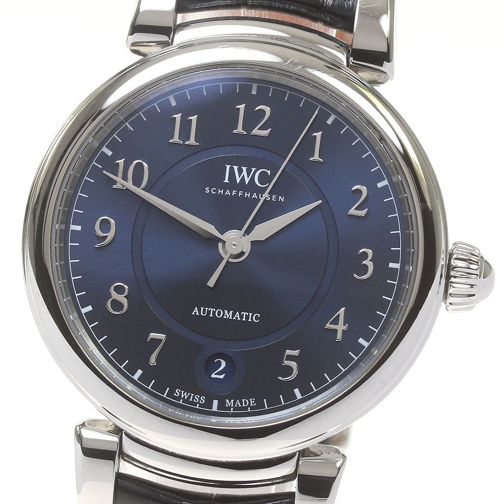IWC SCHAFFHAUSEN IW458312 ダ・ヴィンチ・オートマティック 36 デイト 自動巻き メンズ 保証書付き_826614【中古】