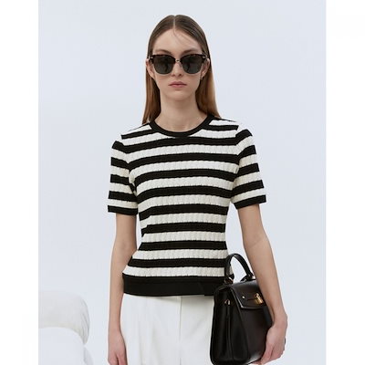 極美 HERMES エルメス セリエ ウッド クルードセル ブレスレット