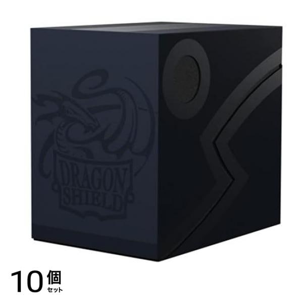 ドラゴンシールド デッキケース Double Shell‐Midnight Blue/Black 1個入 10個セット