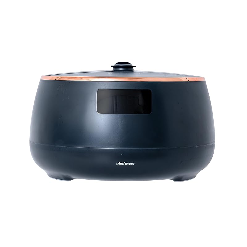 即納：plusmore（プラスモア）湿度コントロール 超音波式加湿器 ペットボトル自動給水機能付 PEXHF003 (NI（ナイトカラー）)