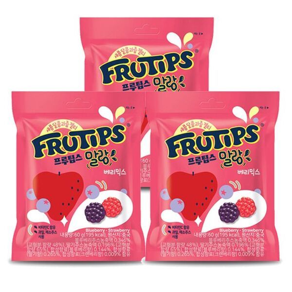 ネスレ フルーティップス ぷよぷよベリーミックス 60g 30個