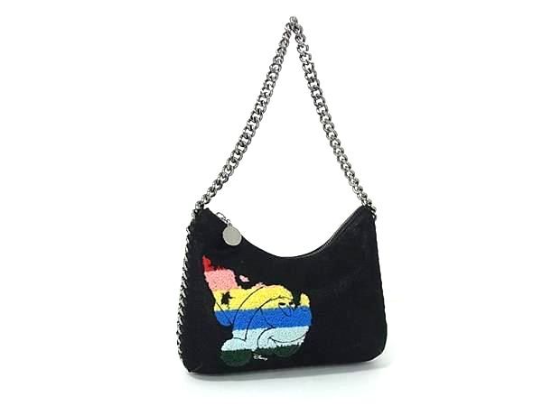 ステラマッカートニー ハンドバッグ ファラベラ ミニ ショルダー ディズニーコラボ エコレザー 7B0001 WP0031 ブラック ショッピングバッグ 鞄 ブランド【本物保証】
