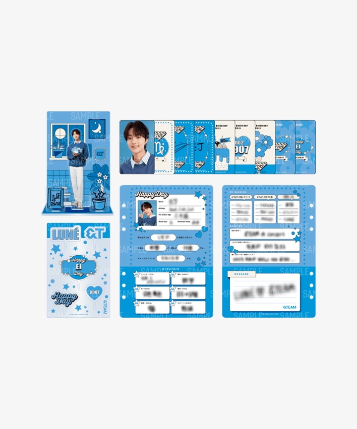 &TEAM HAPPY EJ DAY BIRTHDAY KIT