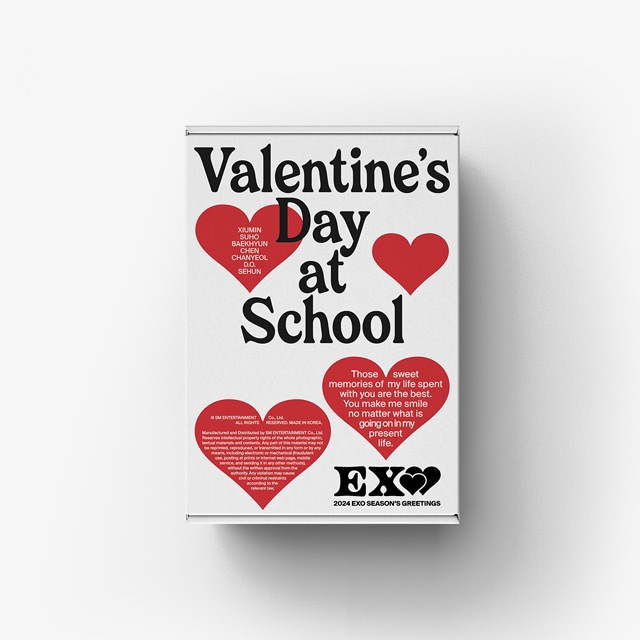 EXO 2024 Seasons Greetings [ Valentines Day at School ]