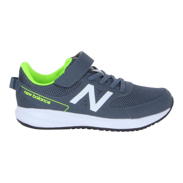 ニューバランス new balance スニーカー 子供靴 キッズ ジュニア シューズ 男の子 運動靴 靴 NB YT570GG3 W グレイ/グリーン [2024年秋冬新作] 9月未定日発売