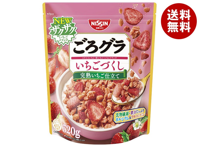 日清シスコ ごろグラ いちごづくし 320g×6袋入×(2ケース)