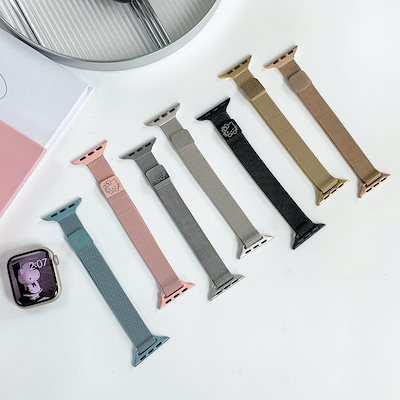 Apple Watch バンド 細い キティー 41/40/38mm 49/45/44/42mm ス...のサムネイル