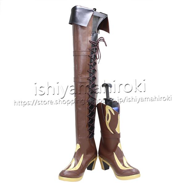 フェイト/グランドオーダー 風 Saber 宮本武蔵 コスプレブーツ cosplay靴 変装パーティー コスチューム 撮影 祭り 男女兼用