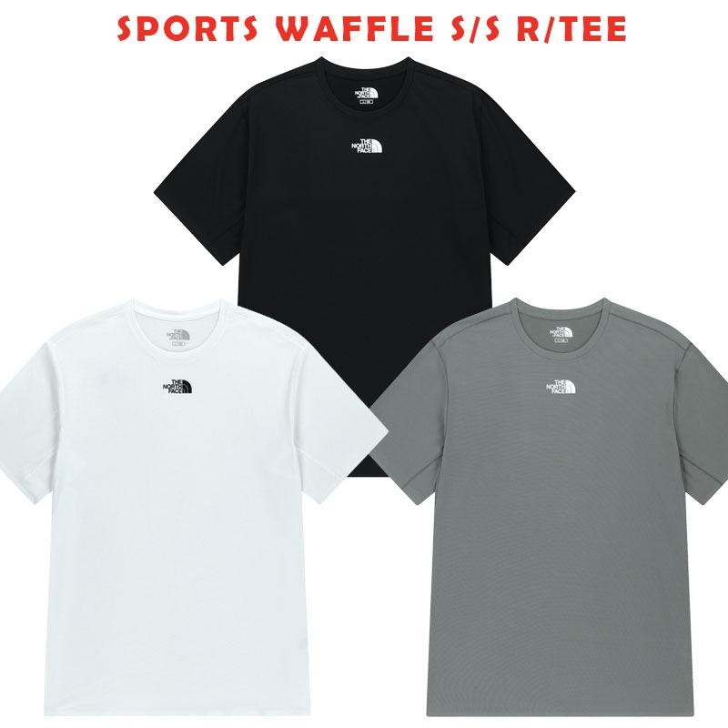 韓国正規品保証 関税負担なしNT7UR16J SPORTS WAFFLE S S R TEEイリー 基本 着装 男子 女子 人気 韓国 ファッション 男女共用 アウトド