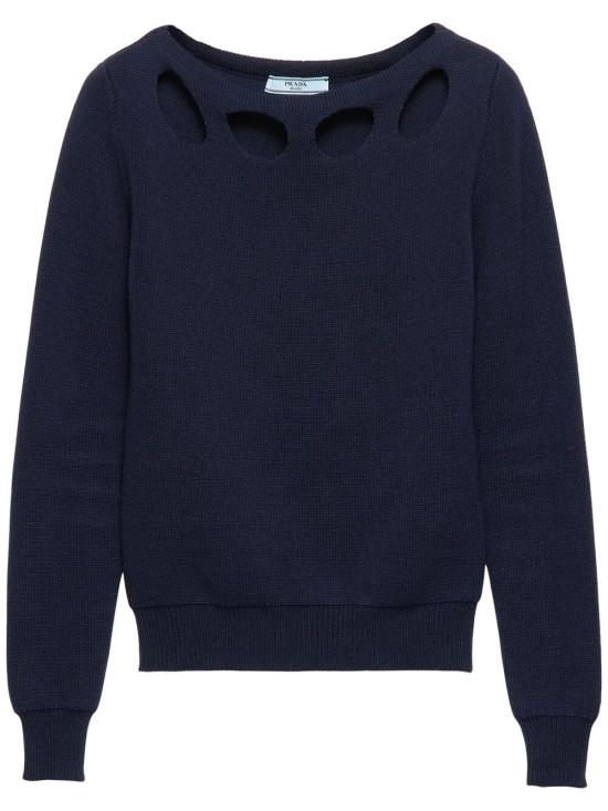 PRADA Women Sweater P24P2RSOOO 17BH F0008 BLEU