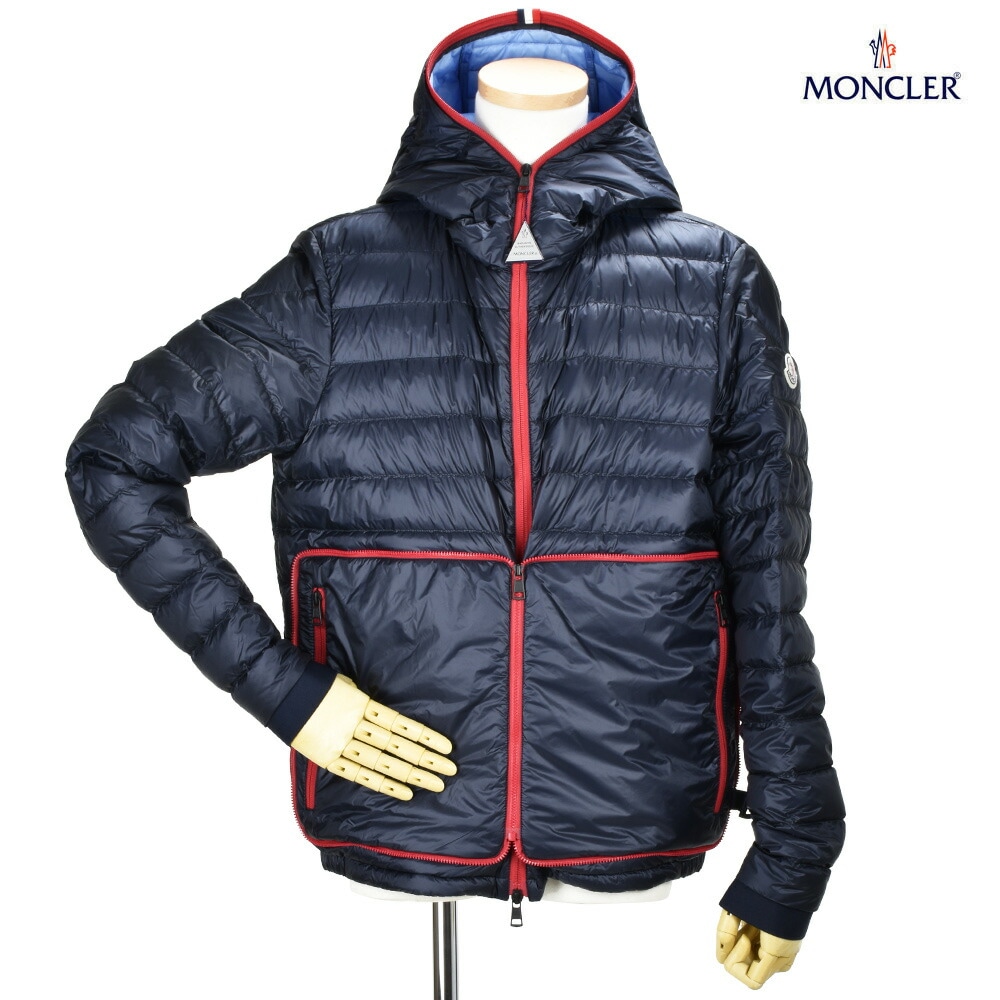 モンクレール ナイロンコート メンズ ロングコート リバーシブル ネイビー ブラック 紺 黒 COFFRE GIUBBOTTO MONCLER[4032499-776]