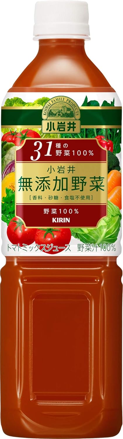 小岩井 無添加野菜 31種の野菜100% 915gPET ×12本