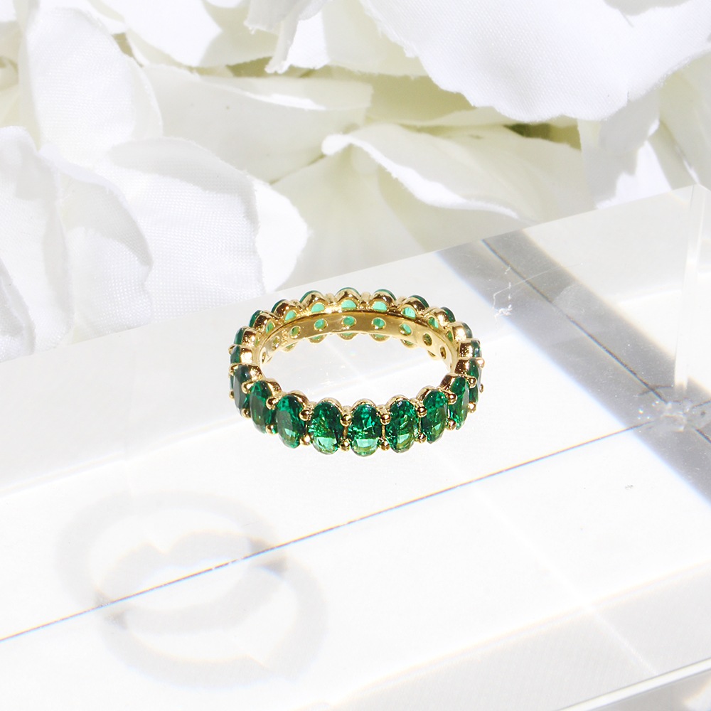 【メガ割】レイヤード リング シルバー 指輪 人気 アクセサリー 女性 シンプル キュービック グリーン ゴールド韓国風 クリスタル クラウン リング