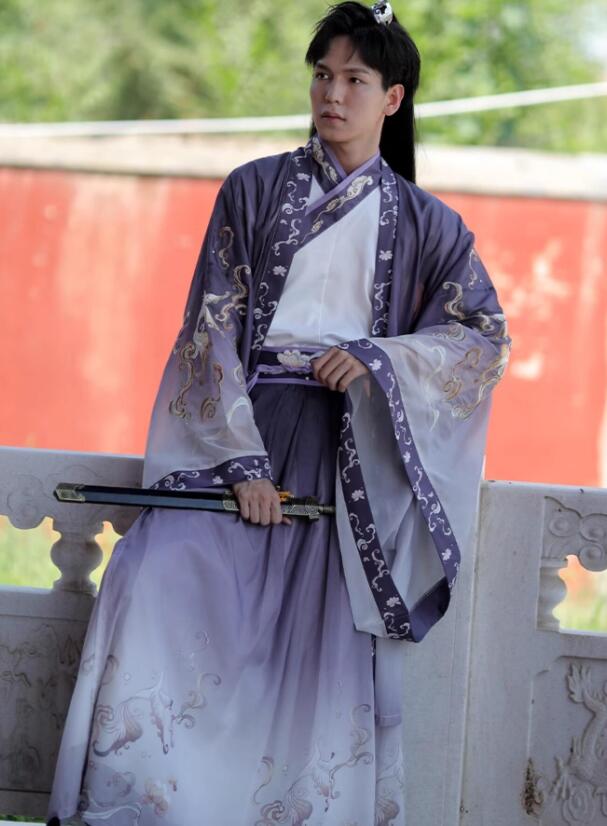 メンズ 漢服 チャイナ服 唐朝 振袖羽織 漢服 3点セット 中華服 交差襟 飄逸 メンズ レディース チャイナ服 古代古典 武侠 侠客 剣士 仮装 変装 コスプレ 衣装 華流 ハロウィンチャイナ服 ス