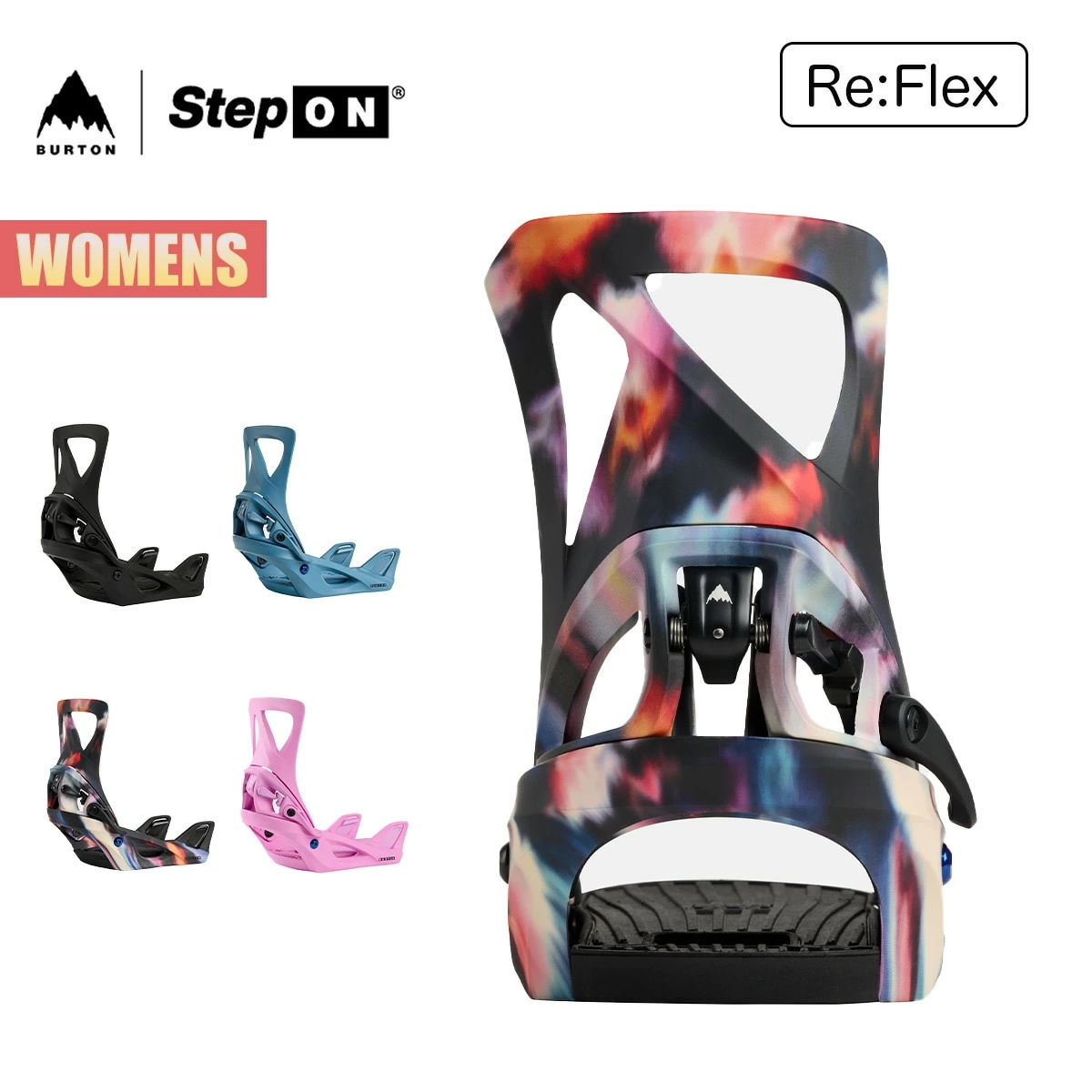 ステップオン ビンディング レディース 25-26 リフレックス バインディング W26JP-172841 Womens Step On Re:Flex Snowboard Binding