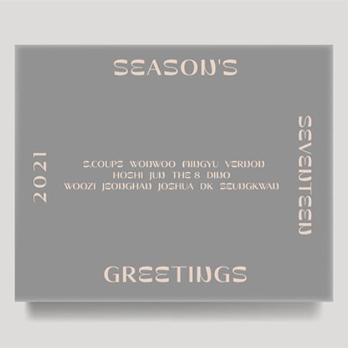 SEVENTEEN 2021 SEASONS GREETINGS DVD